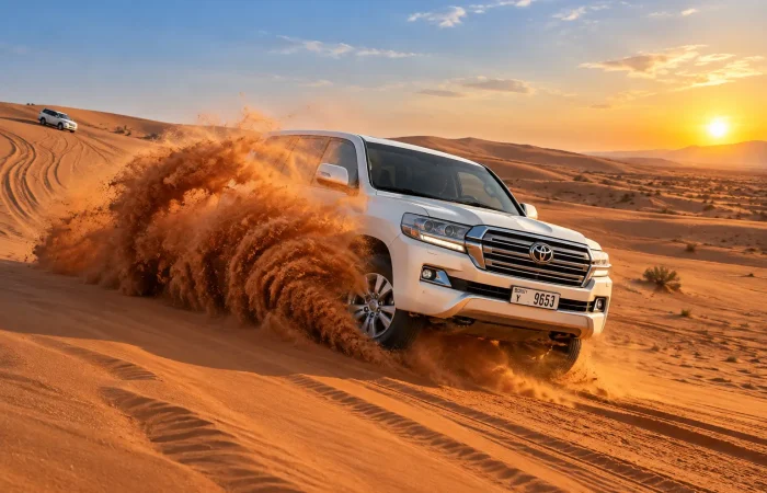Morning Desert Safari Dubai Red Dunes Camel Ride and Sandboarding